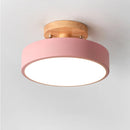 Luminária de Teto Plafon Redondo Led Estilo Nórdico