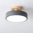 Luminária de Teto Plafon Redondo Led Estilo Nórdico