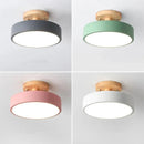Luminária de Teto Plafon Redondo Led Estilo Nórdico