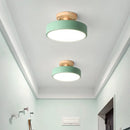 Luminária de Teto Plafon Redondo Led Estilo Nórdico