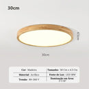 Luminária de Teto Plafon Redondo Led Moderno