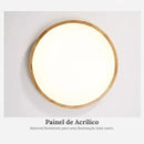 Luminária de Teto Plafon Redondo Led Moderno