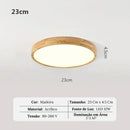 Luminária de Teto Plafon Redondo Led Moderno