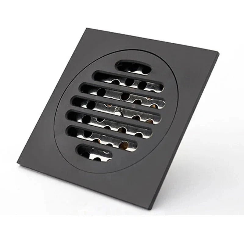 Ralo Click Preto Fosco 10x10cm
