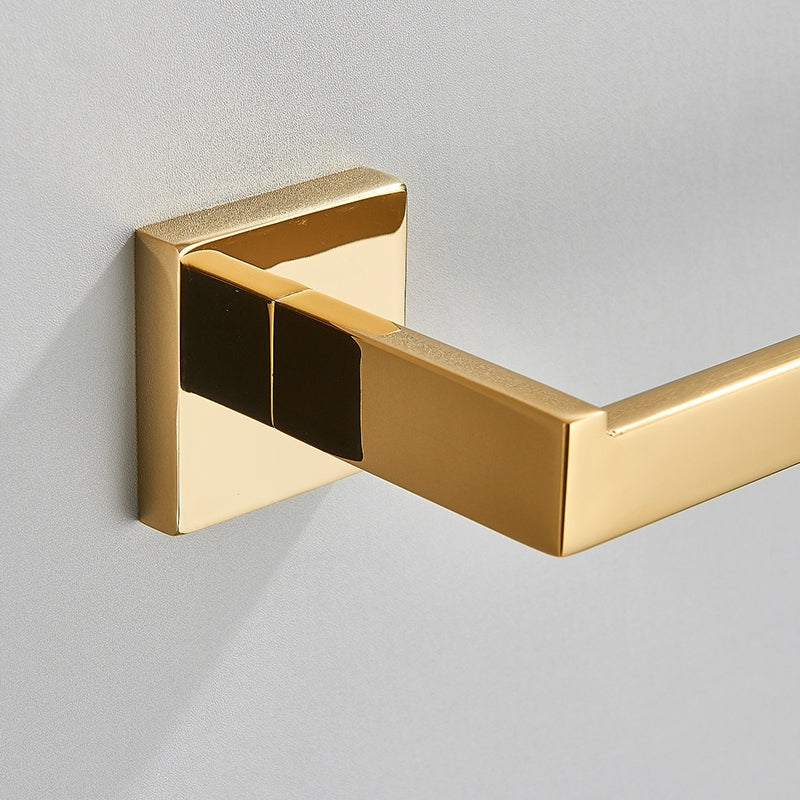 Porta Toalha Rosto Para Banheiro 26cm Quadrado Inox
