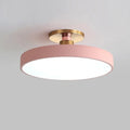 Plafon De Led Redondo Sobrepor Modelo Nódico