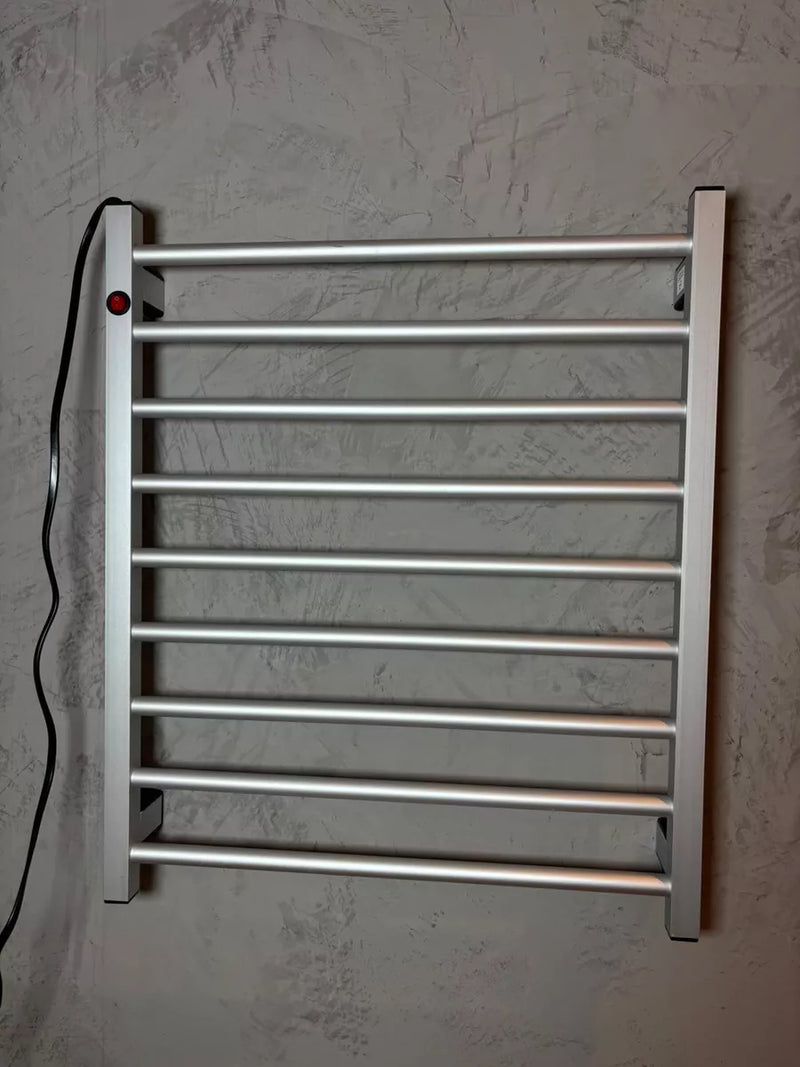 Toalheiro Térmico Alumínio Porta Toalha Electrowood Aquece e Seca Toalhas