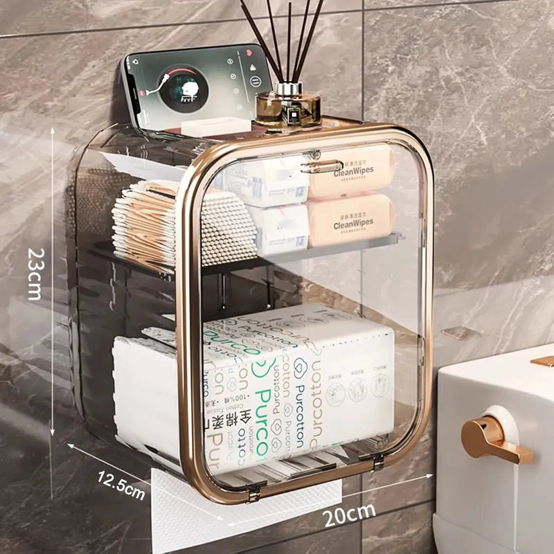 Porta Papel Higiênico De Parede Moderno