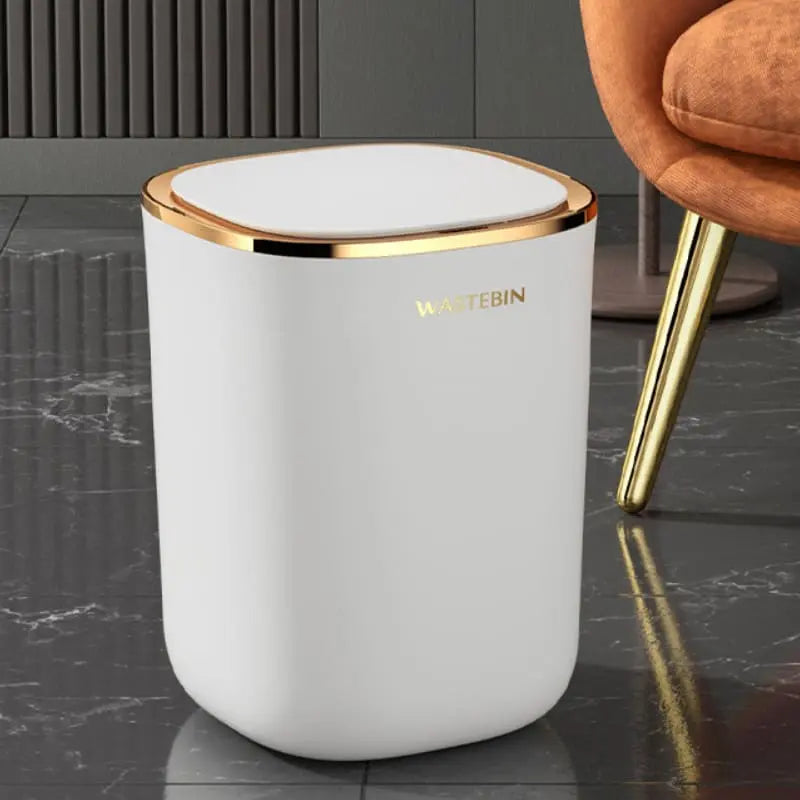 Lixeira Automática Com Sensor Para Banheiro