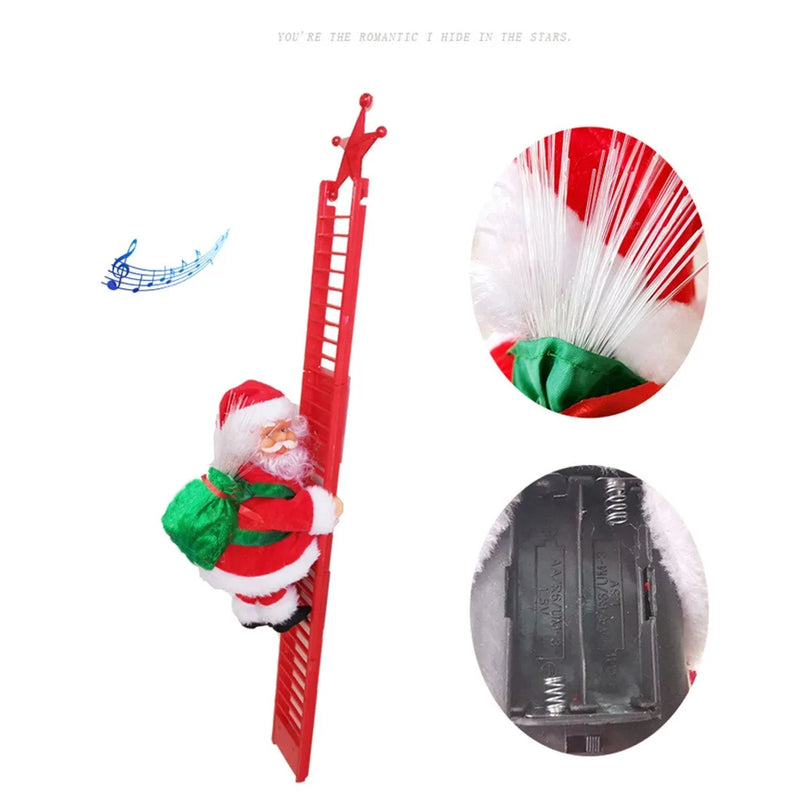 Enfeite Natalino Papai Noel Com Música