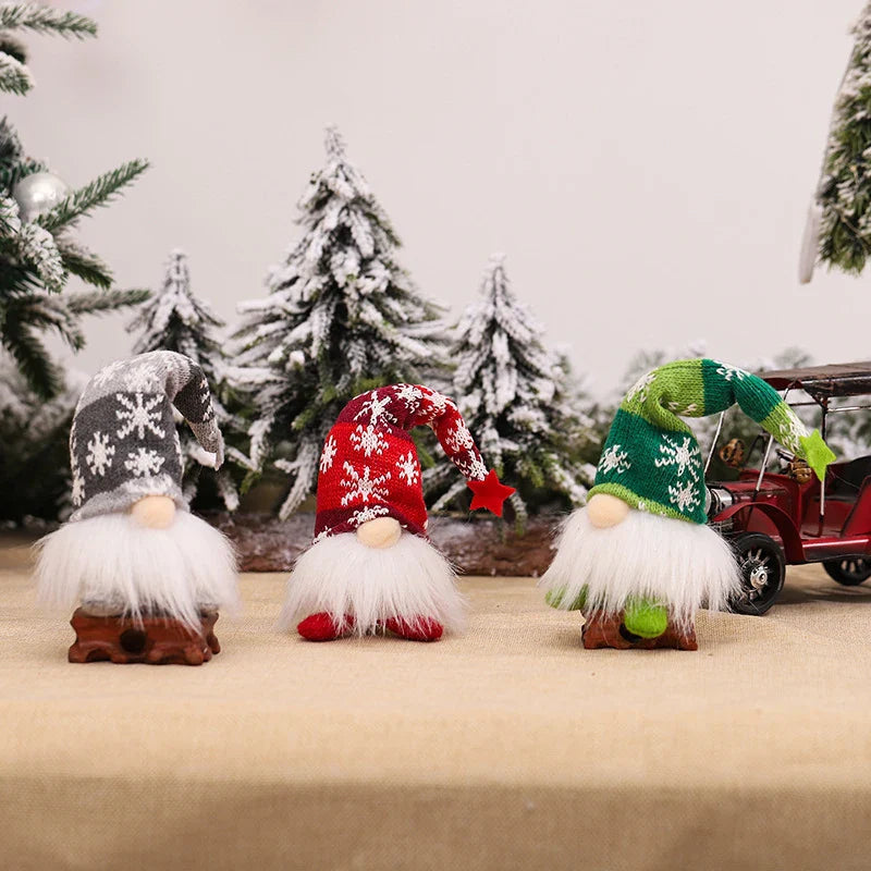 Decoração De Natal Gnomos Pernas Longas Enfeites Natalinos