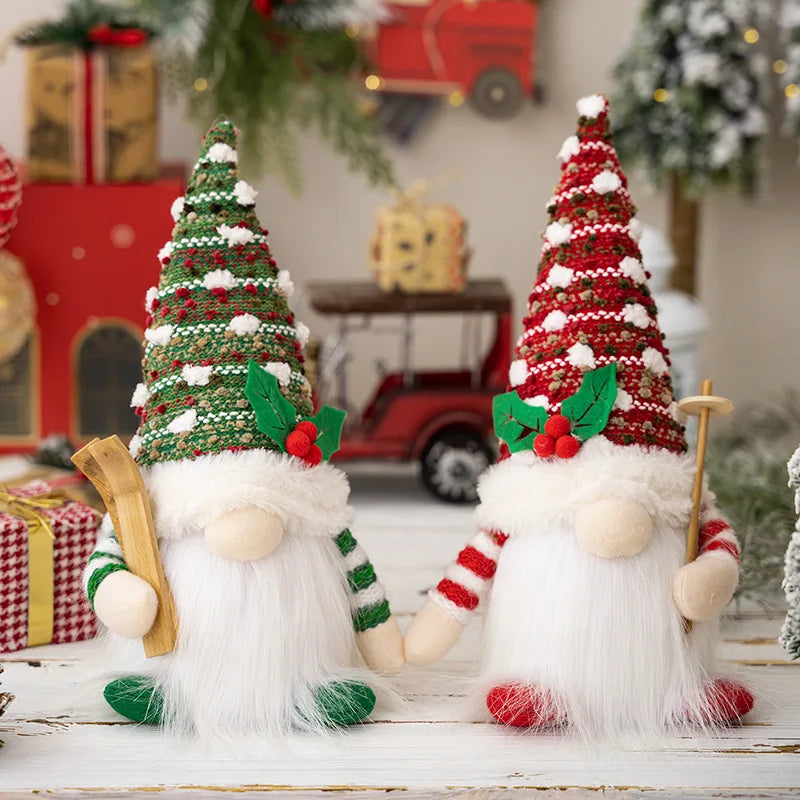 Decoração De Natal Elfos Luminosos Enfeites Natalinos