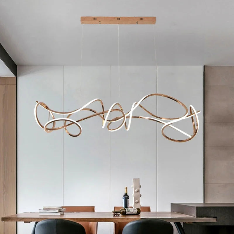 Lustre Moderno Pendente Para Sala De Jantar