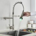 Torneira Para Cozinha Gourmet Monocomando Com LED Safira