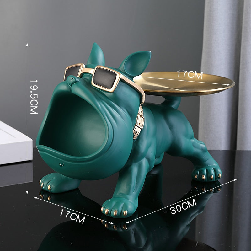 Bulldog Francês Decoração Boca Grande Edição Limitada