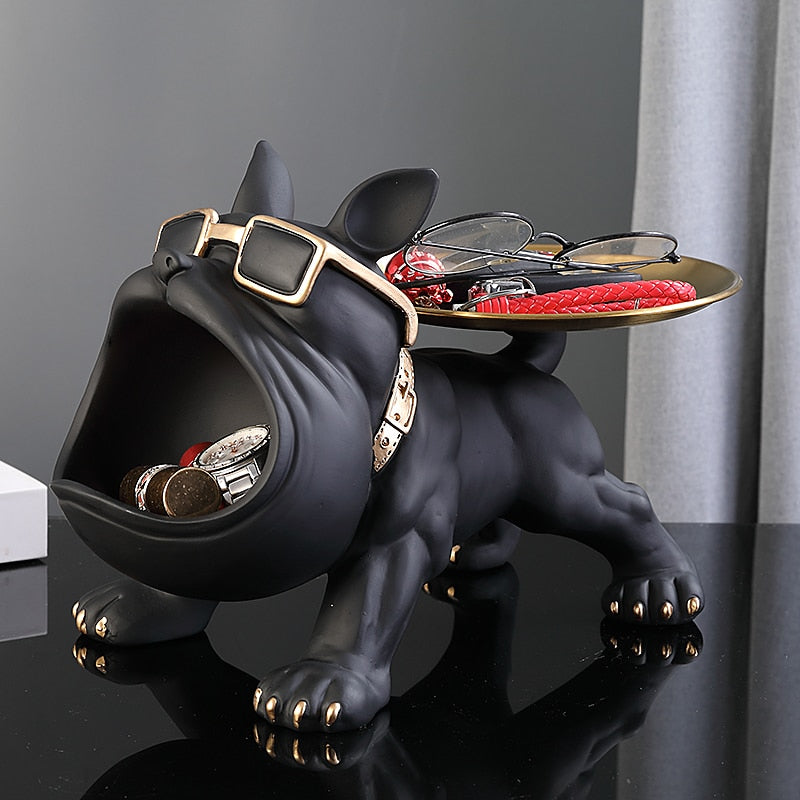 Bulldog Francês Decoração Boca Grande Edição Limitada