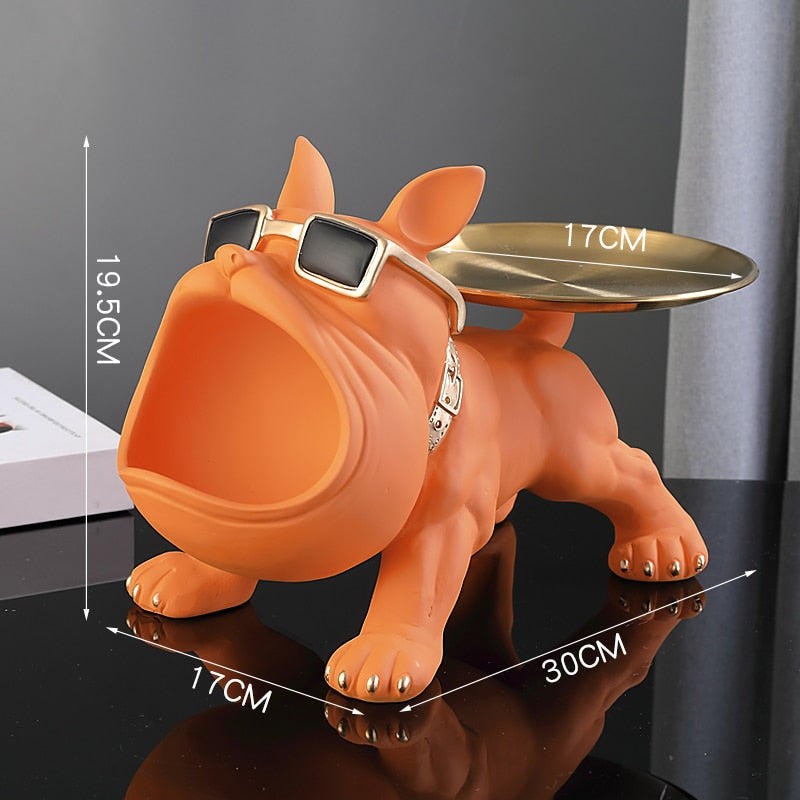 Bulldog Francês Decoração Boca Grande Edição Limitada