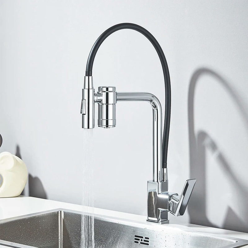Torneira Para Cozinha Com Filtro Gourmet Modelo 2 em 1 Com Misturador