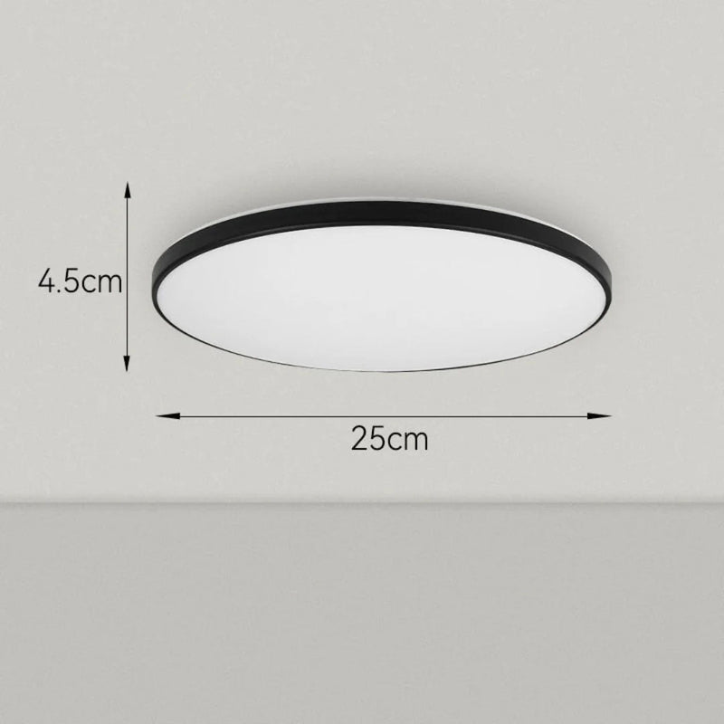 Luminária de Teto Plafon Led Sobrepor Decorativa Moderna Redonda