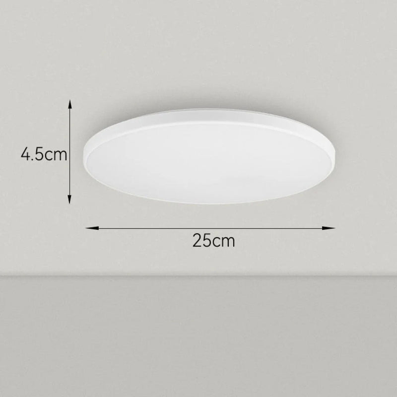 Luminária de Teto Plafon Led Sobrepor Decorativa Moderna Redonda
