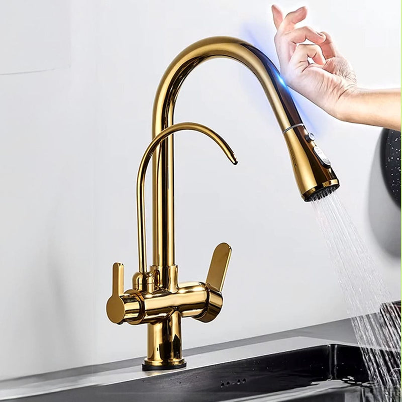Torneira Touch Monocomando Para Cozinha Gourmet Com Filtro