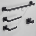 Kit Acessórios Para Banheiro Completo 4 Peças Inox 40/60cm Toalheiro De Banheiro Dourado Escovado