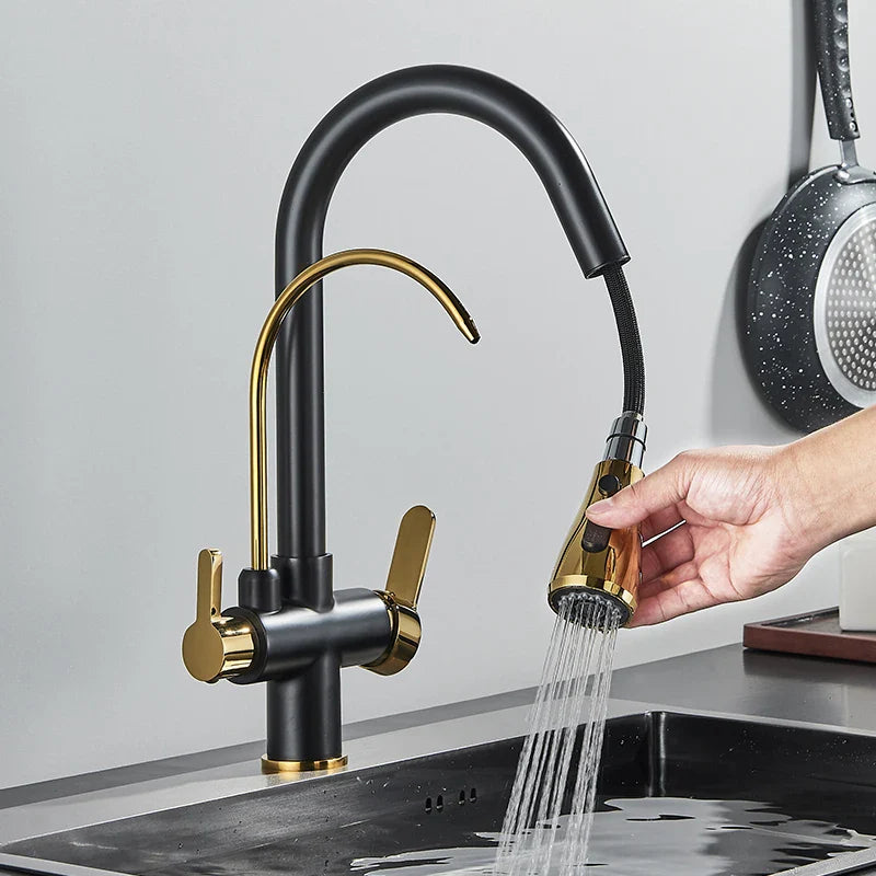 Torneira Touch Monocomando Para Cozinha Gourmet Com Filtro
