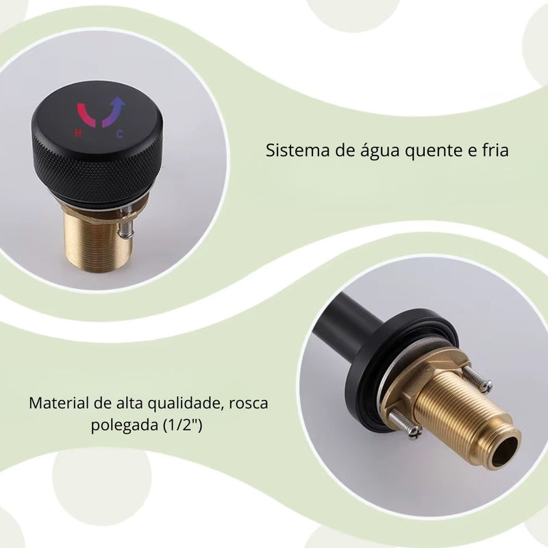 Torneira Misturador Para Banheiro Monocomando