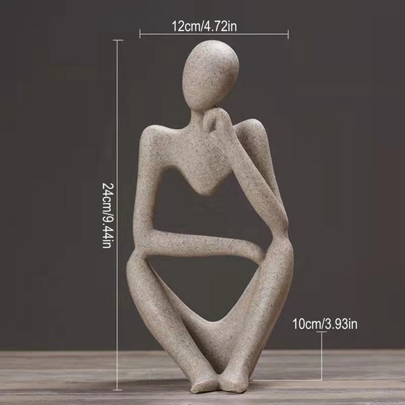 Estatueta Decorativa Pensamento