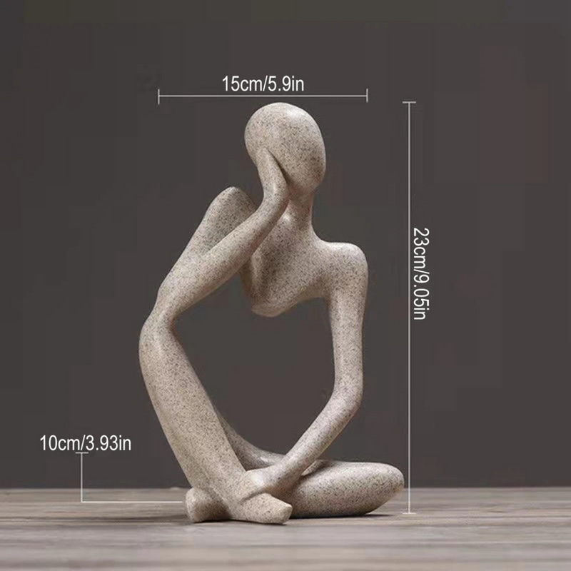 Estatueta Decorativa Pensamento