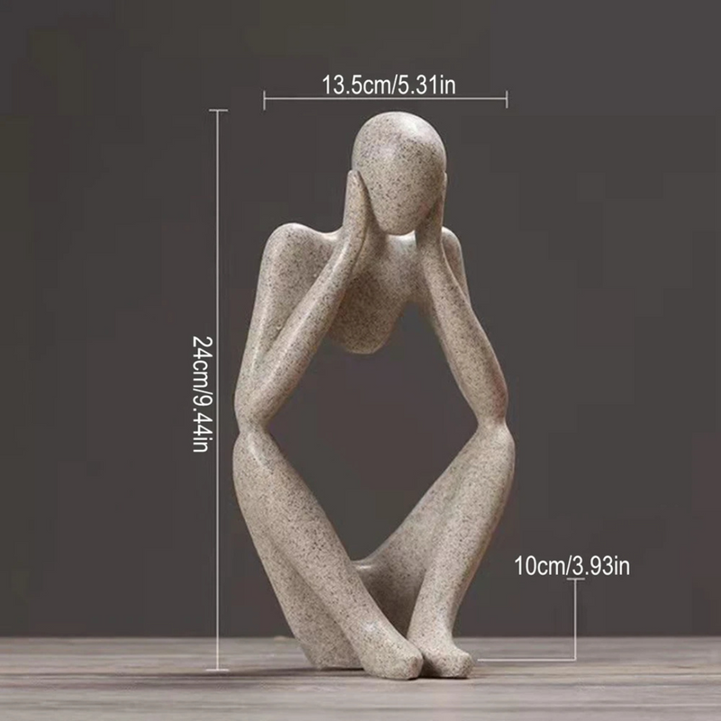 Estatueta Decorativa Pensamento