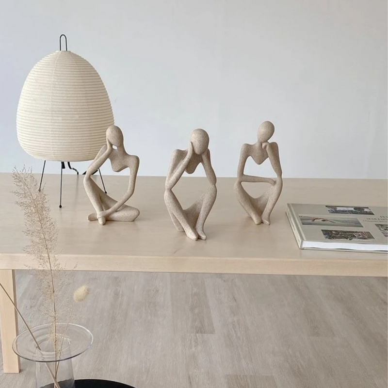 Estatueta Decorativa Pensamento