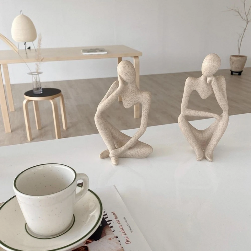 Estatueta Decorativa Pensamento