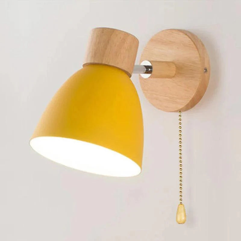 Arandela Articulada de Parede Interna Wooden