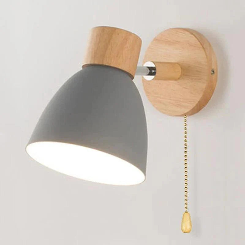 Arandela Articulada de Parede Interna Wooden