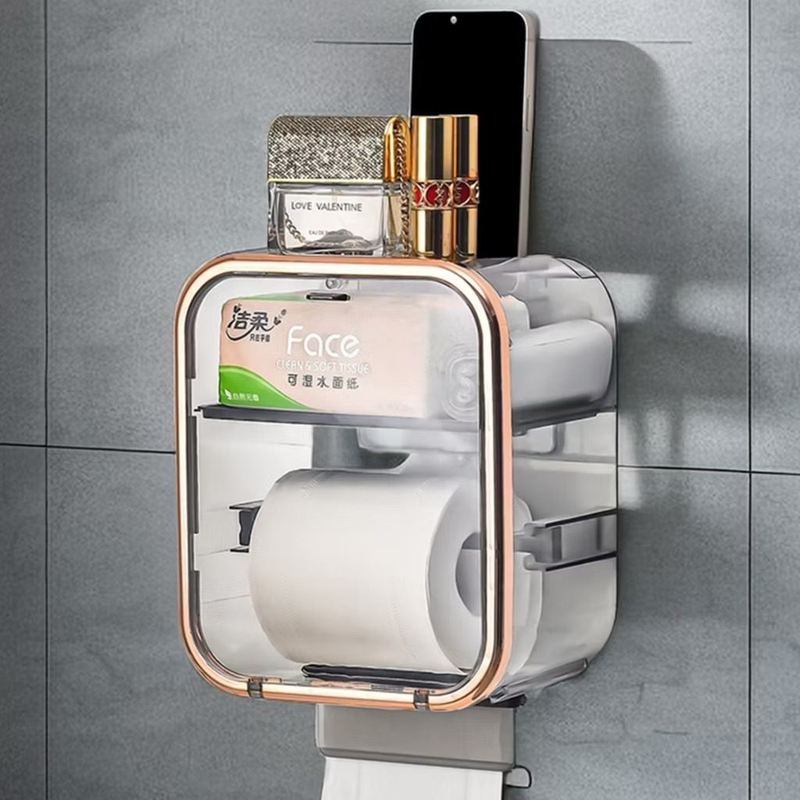 Porta Papel Higiênico Dispenser Organizador Banheiro