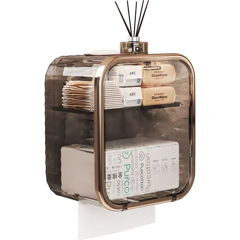Porta Papel Higiênico Dispenser Organizador Banheiro