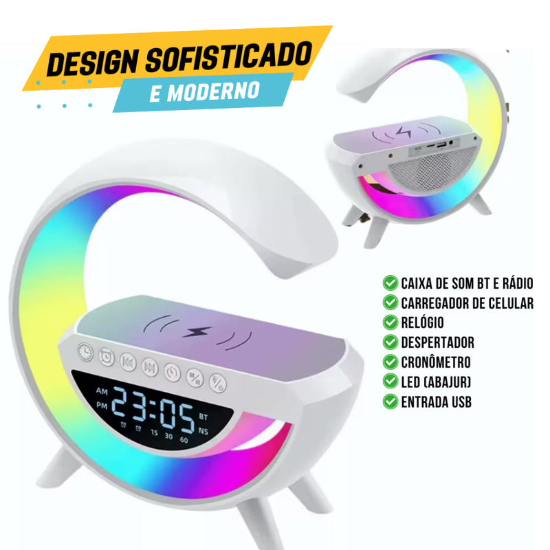 Luminária De Mesa Inteligente Smart G-Speaker
