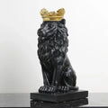 Estatueta Decorativa Leão Imperador