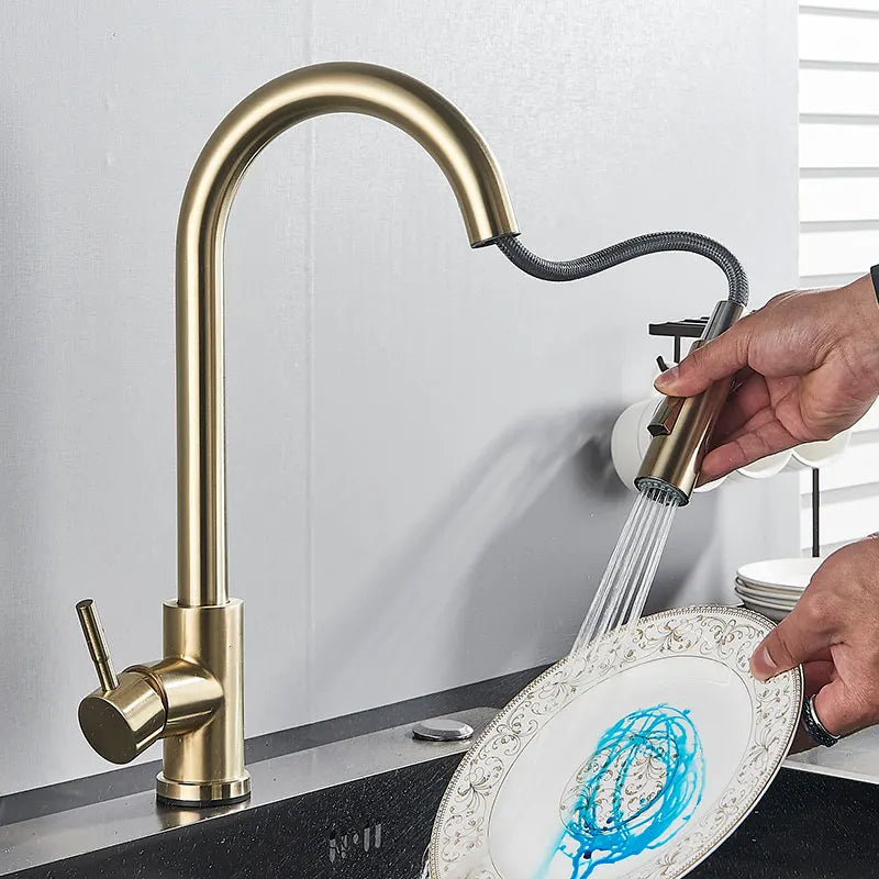 Torneira Monocomando Para Cozinha Com Rotação 360