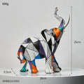 Estatuetas Decorativas Elefantes Abstratos