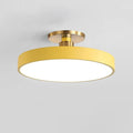 Plafon De Led Redondo Sobrepor Modelo Nódico