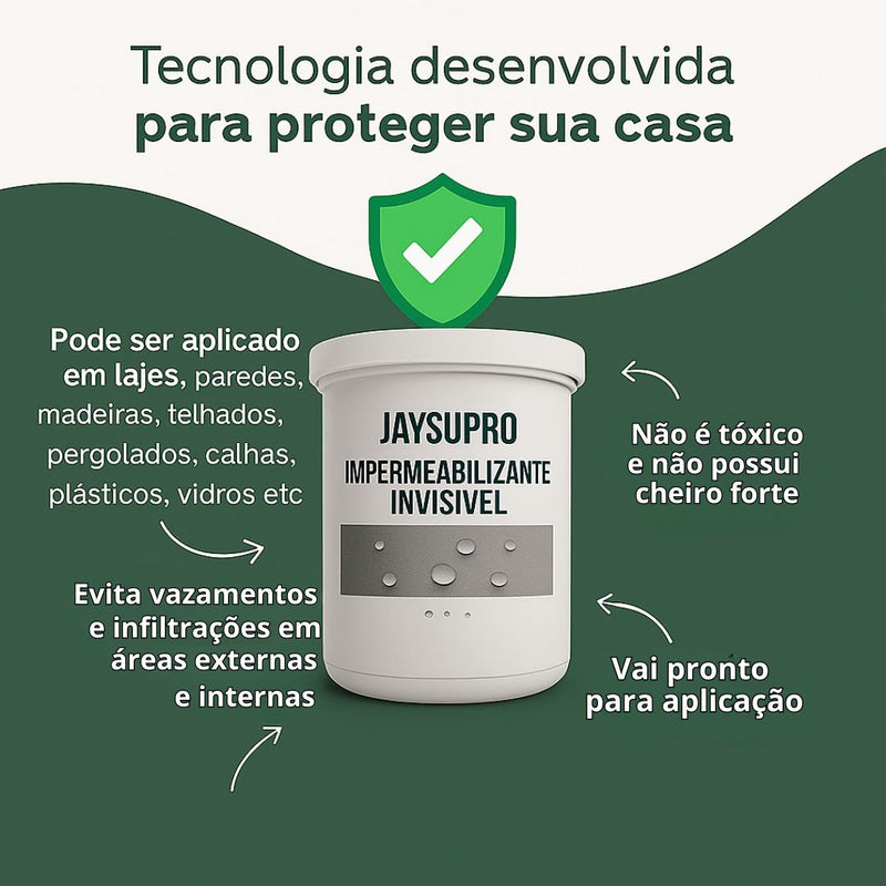 Selante Impermeabilizante De Isolamento JaysuPro Com Brinde