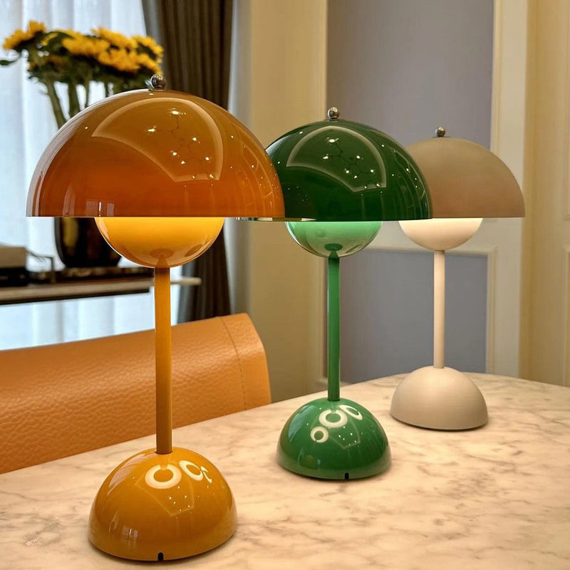 Luminária de Mesa Led Touch Cogumelo