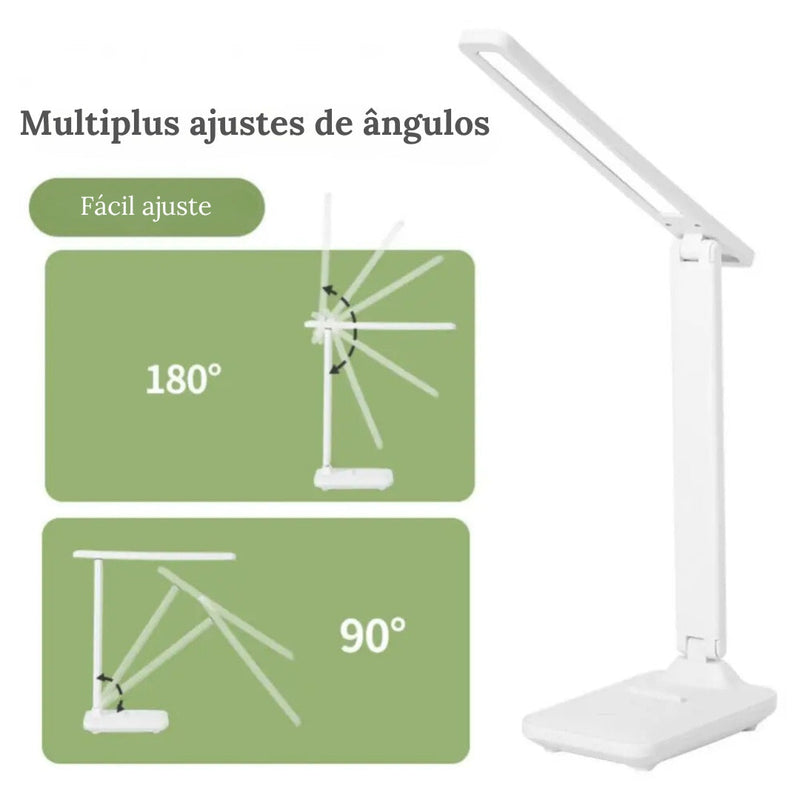 Luminária de Mesa LED - Proteção dos Olhos