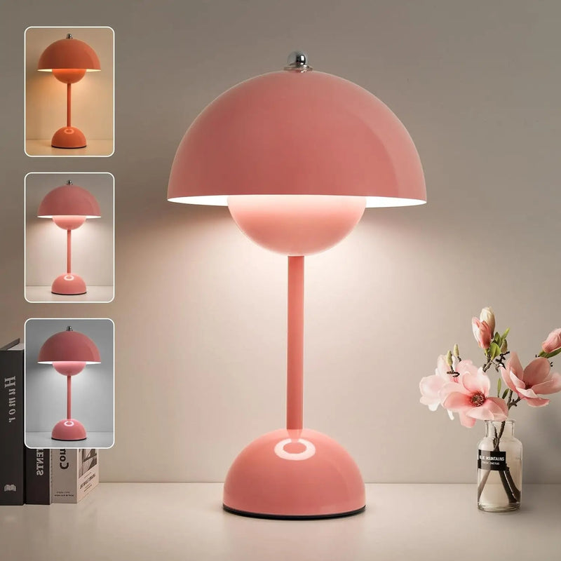Luminária de Mesa Led Touch Cogumelo