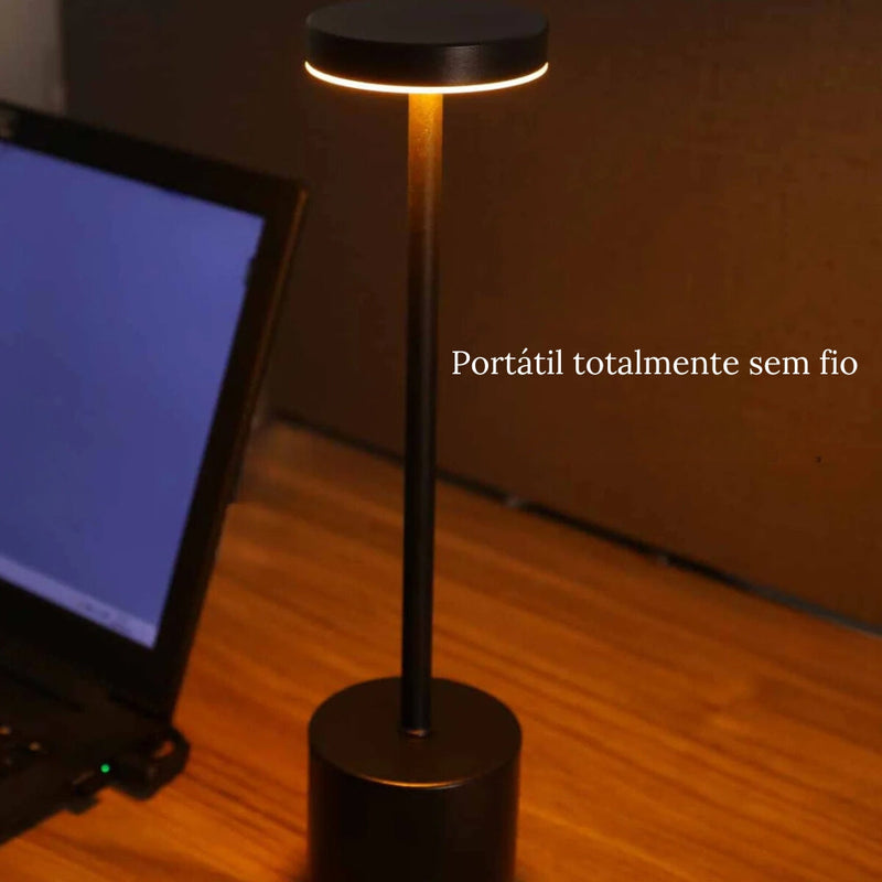 Luminária de Mesa sem Fio
