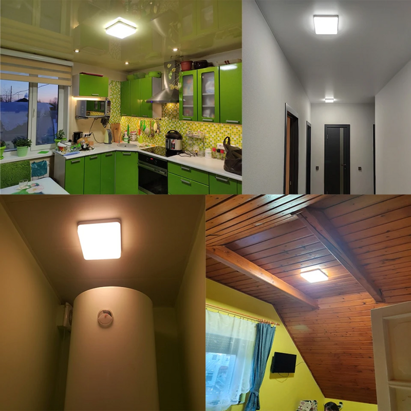 Luminária De Teto Plafon Quadrado LED Bivolt