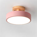 Luminária de Teto Plafon Redondo Led Estilo Nórdico