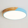 Luminária de Teto Plafon Redondo LED Estilo Nórdico